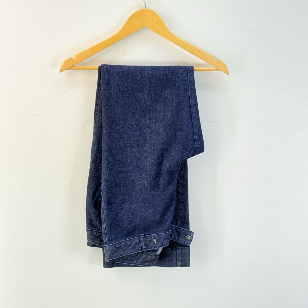 Talbots Heritage Jeans Boot Women Size 10/30 Fit 30x30   Straight Blue Stretch - Picture 2 of 16